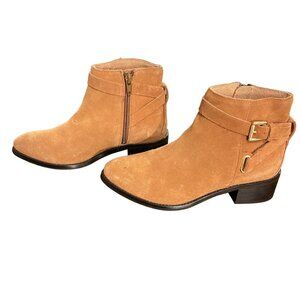 Seychelles Women's Suede Leather Belted Bootie Size 7